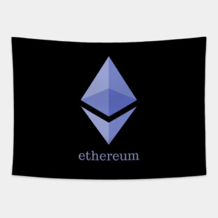 Ethereum - Cryptocurrency - Apparel Tapestry