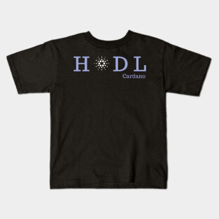 HODL - Cardano - Crypto Apparel Kids T-Shirt