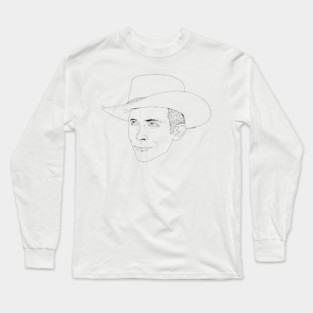 Hank Williams Long Sleeve T-Shirt