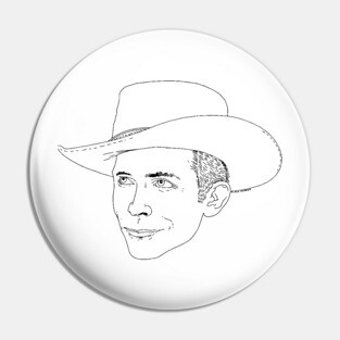 Hank Williams Pin