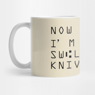 Swallowing Knives Mug