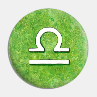 Libra astrological sign Pin