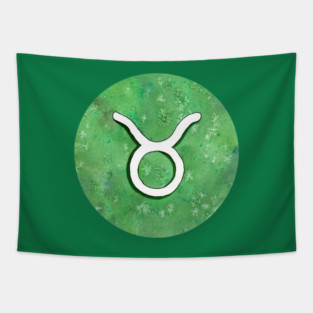 Taurus astrological sign Tapestry