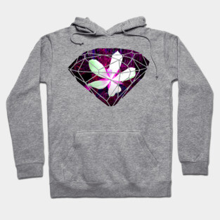Floral Crystal Hoodie