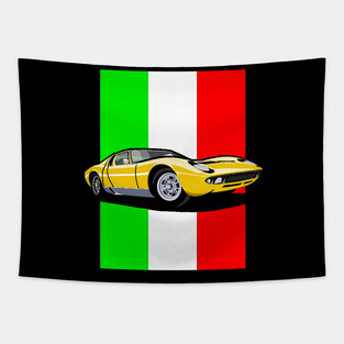 Italian Bull Tapestry