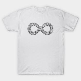 Infinity symbol black V.1 T-Shirt