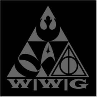 WWG Gray Logo Posters and Art