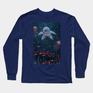 Aquatic Galaxy Long Sleeve T-Shirt