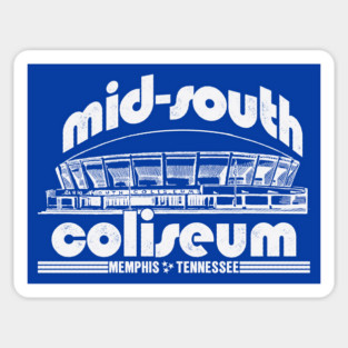 Mid-South Coliseum Sticker
