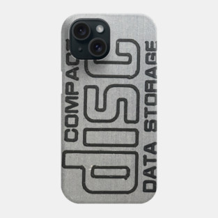 Compact Disc Data Storage Phone Case