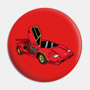 Lamborghini Countach Pin