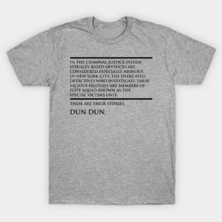 Law & Order  SVU T-Shirt