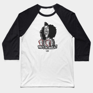 Sho Nuff (B & W) Baseball T-Shirt