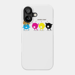 Super Cyan! Phone Case