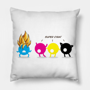 Super Cyan! Pillow