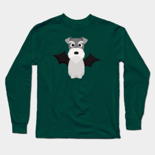 Schnauzer Halloween Fancy Dress Costume Long Sleeve T-Shirt