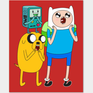 Finn Jake BMO Posters and Art