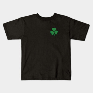 St Patricks Day Small Green Shamrock Kids T-Shirt