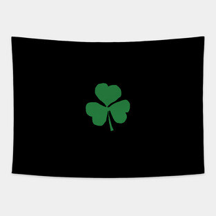 Small Green Shamrock Tapestry