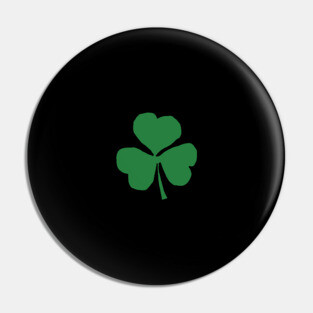 Small Green Shamrock Pin