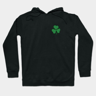St Patricks Day Small Green Shamrock Hoodie