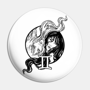Gemini - Astrology Design Pin