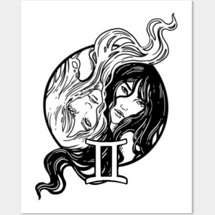 Gemini - Astrology Design Posters and Art