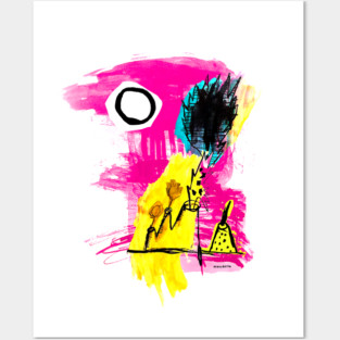 Literally Just Vibin' Posters and Art