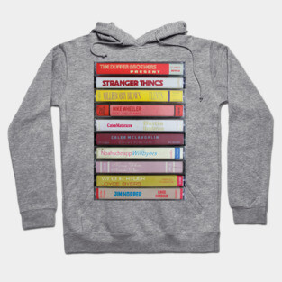 Stranger Things Cassettes Hoodie