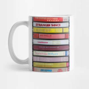 Stranger Things Cassettes Mug