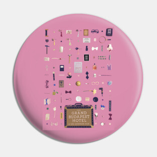 Grand Budapest Hotel Pin