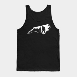 North Carolina Bigfoot Tank Top