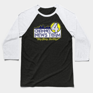 Channel 4 News Team Baseball T-Shirt