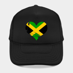 Jamaica heart Hat