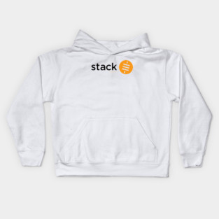 Stack Sats (English) Kids Hoodie