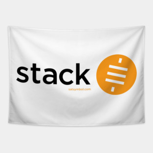 Stack Sats (English) Tapestry