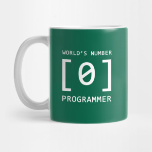 World number 0 Programmer - Funny Developer Mug