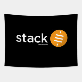 Stack Sats (English) Tapestry