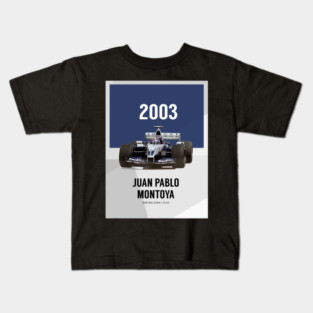 Juan Pablo Montoya - F1 2003 Kids T-Shirt
