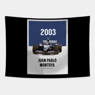 Juan Pablo Montoya - F1 2003 Tapestry