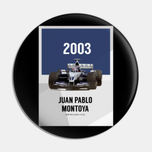 Juan Pablo Montoya - F1 2003 Pin