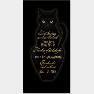 Binx Black Cat Curse Posters and Art