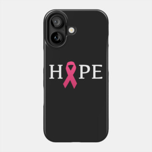 Hope pink ribbon-women Phone Case