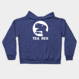 Tea Rex  - Tyrannosaurus Rex Kids Hoodie