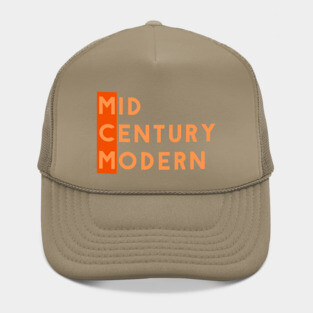 Mid Century Modern, MCM, Mid Mod Hat