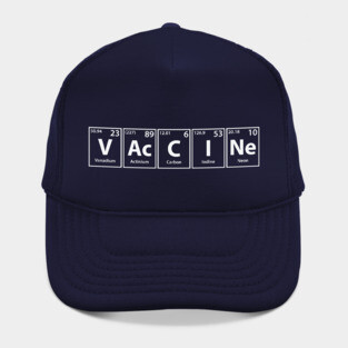 Vaccine (V-Ac-C-I-Ne) Periodic Elements Spelling Hat