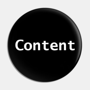 Minimal Typography Content Pin