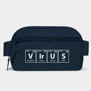 Virus (V-Ir-U-S) Periodic Elements Spelling Bag