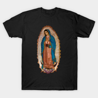 Our Lady of Guadalupe (transparent background design) T-Shirt
