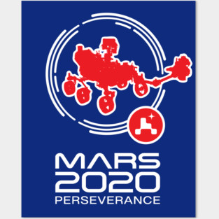 Mars 2020 Perseverance Posters and Art